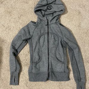Lululemon Full Zip Scuba Hoodie Grey